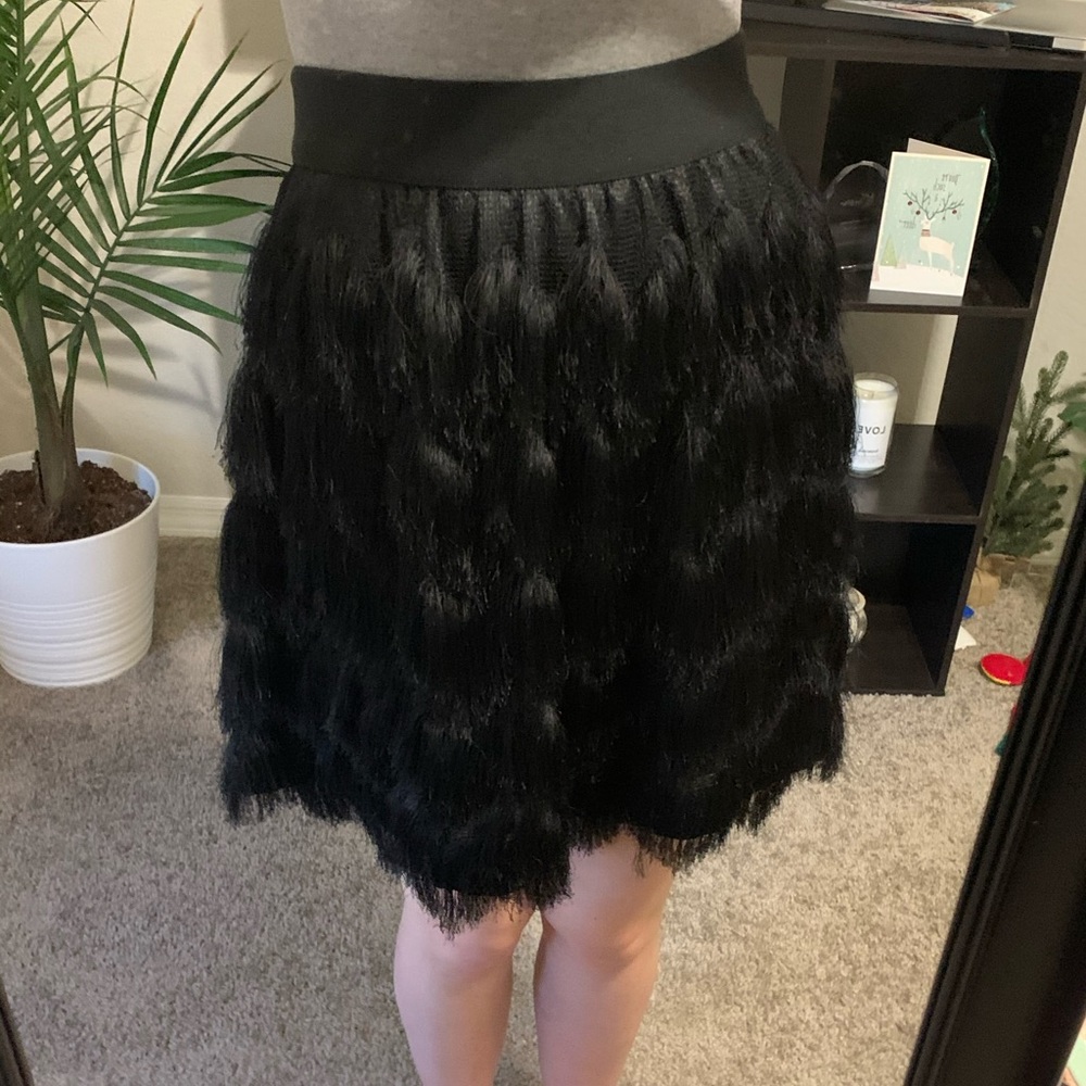 Banana Republic Feather Skirt XS